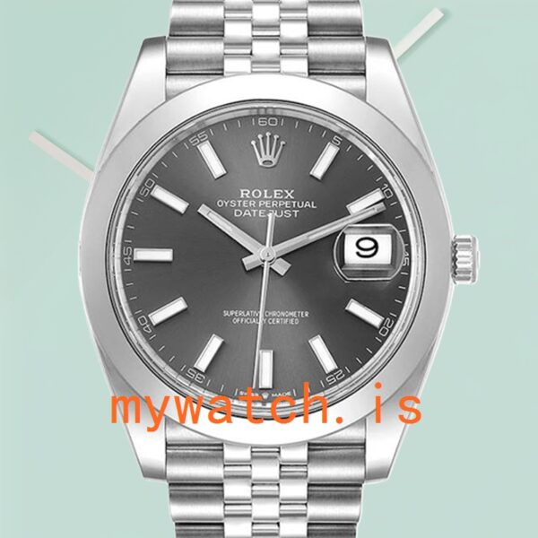 Rolex Datejust Men's M126300-0008 41mm Silver-tone Jubilee Bracelet: Genuine vs. Replica