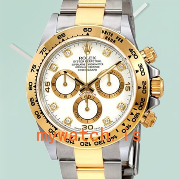 Rolex Daytona 40mm Mens 116503WDO White Dial: A Timeless Masterpiece