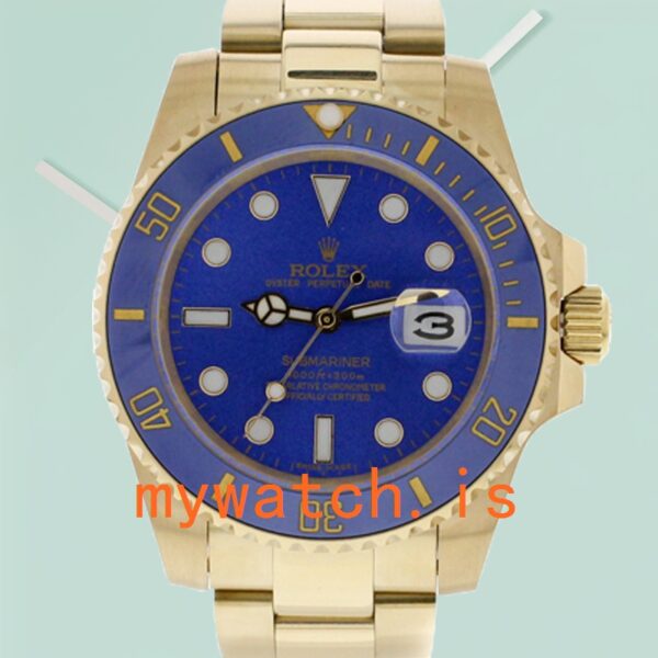 Rolex Submariner 40mm 116618LB Mens Automatic: Authentic vs. Replica