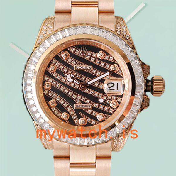 Rolex Datejust Men's 40mm 116285 Diamond Bezel: A Timeless Masterpiece